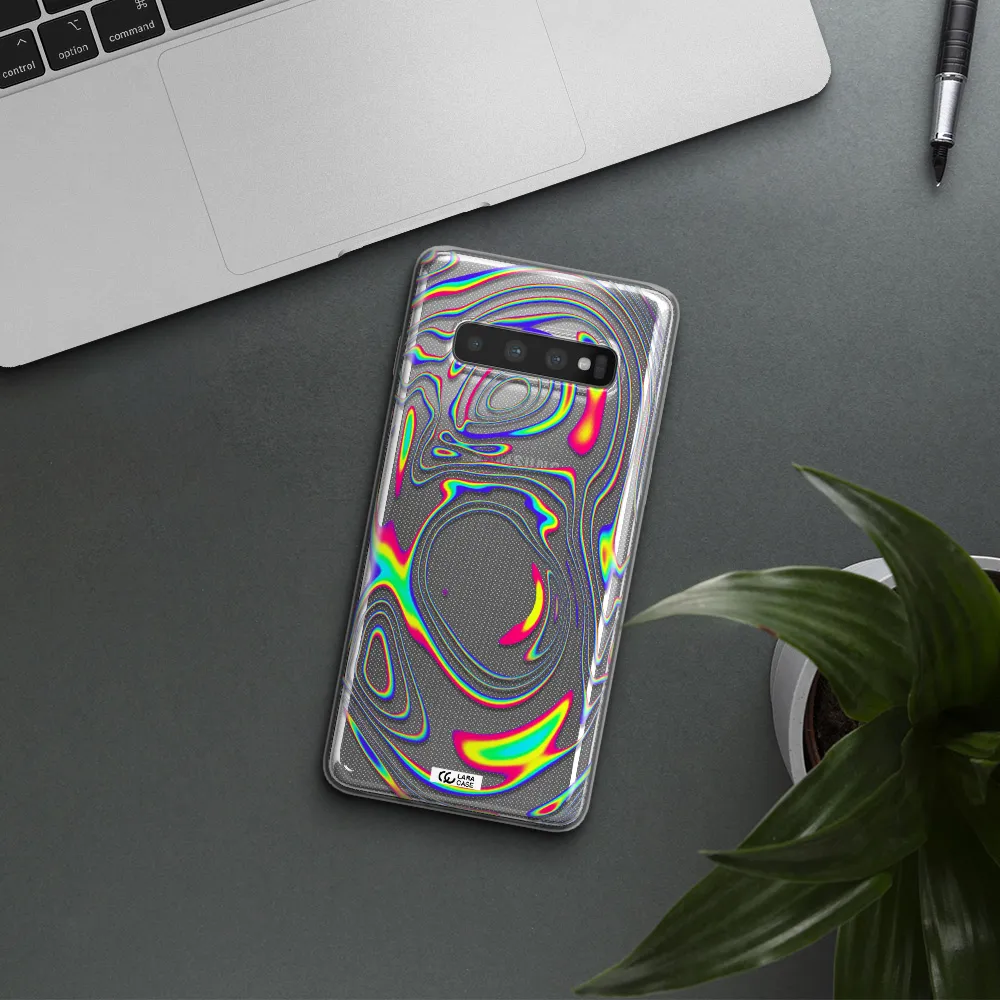 High Vibes Samsung S10 Clear TPU Case
