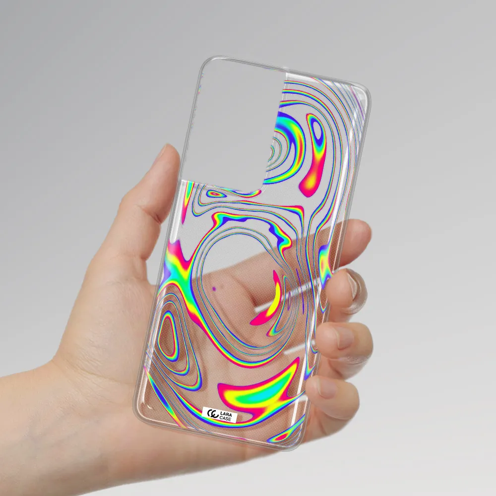 High Vibes Samsung S21 Ultra Clear TPU Case
