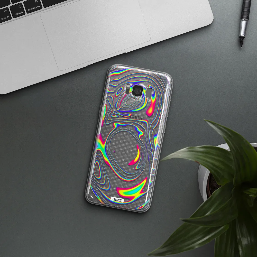 High Vibes Samsung S8 Plus Clear TPU Case