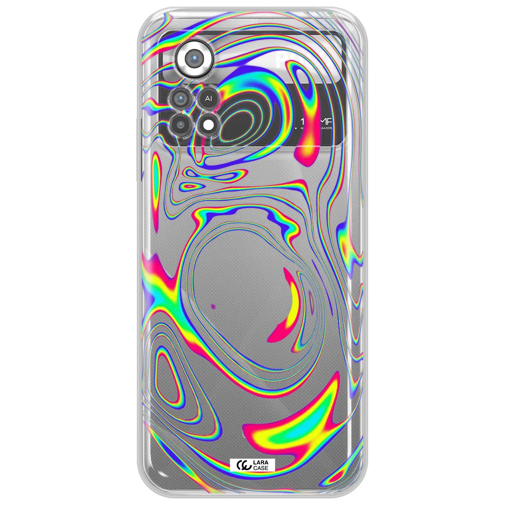 High Vibes Xiaomi Poco X4 Pro Clear TPU Case