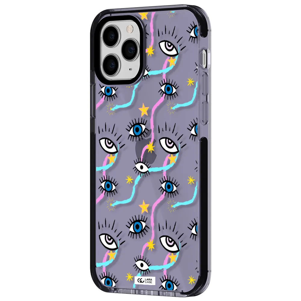 Eye And Ribbon Apple iPhone 11 pro max impact Lilac Case