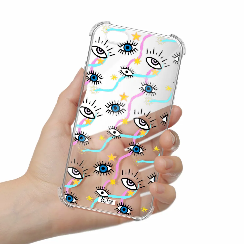 Eye And Ribbon Apple iPhone 6 Clear PC Case