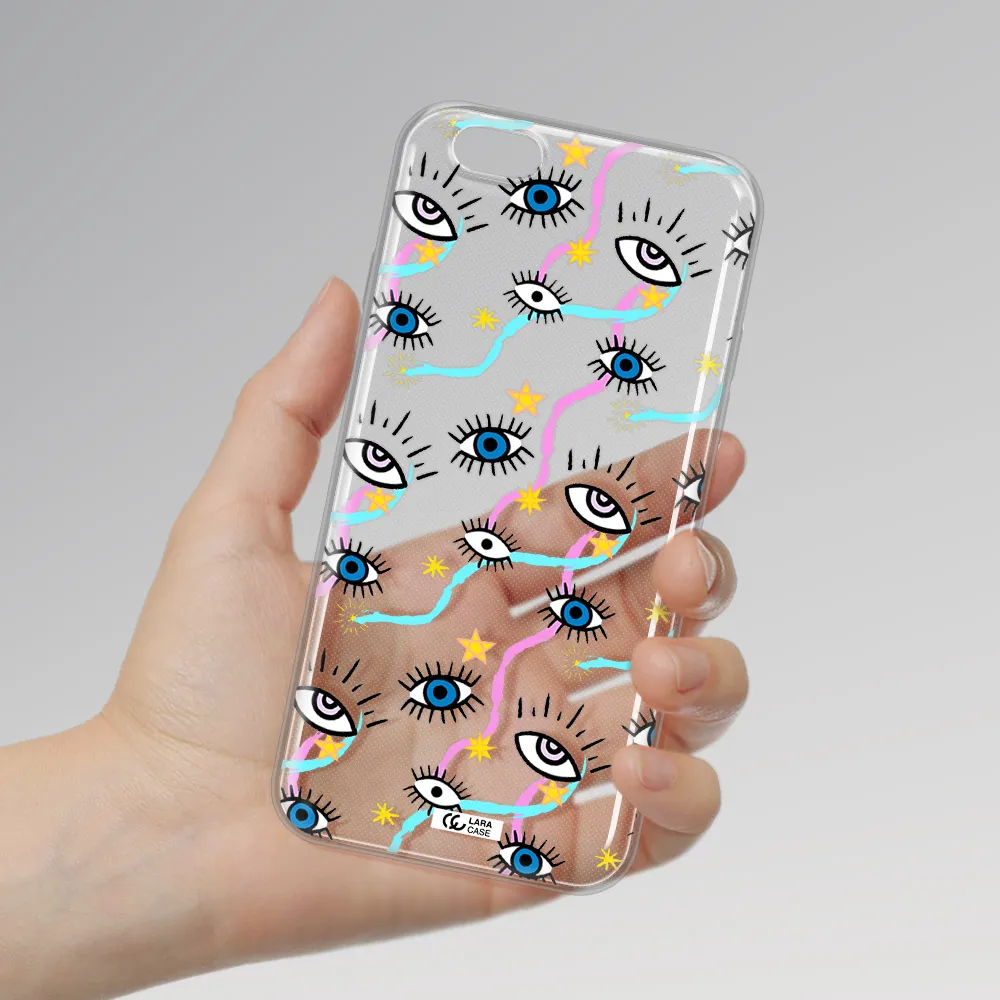 Eye And Ribbon Apple iPhone 6 Clear TPU Case