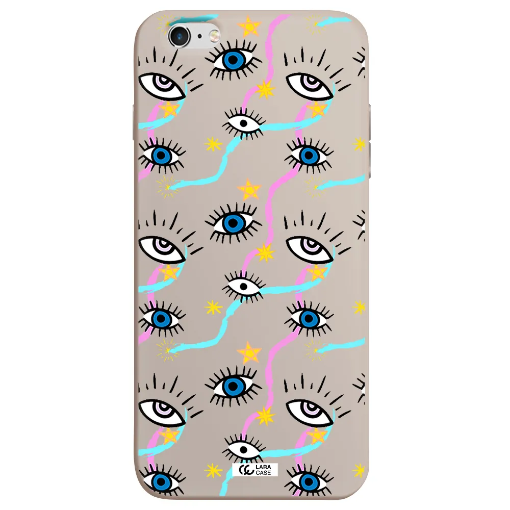 Eye And Ribbon Apple iPhone 6 plus Silicone Stone Case