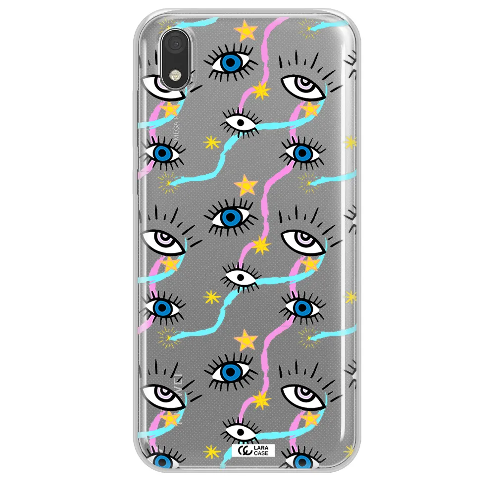 Eye And Ribbon Huawei Honor 8S Clear TPU Case