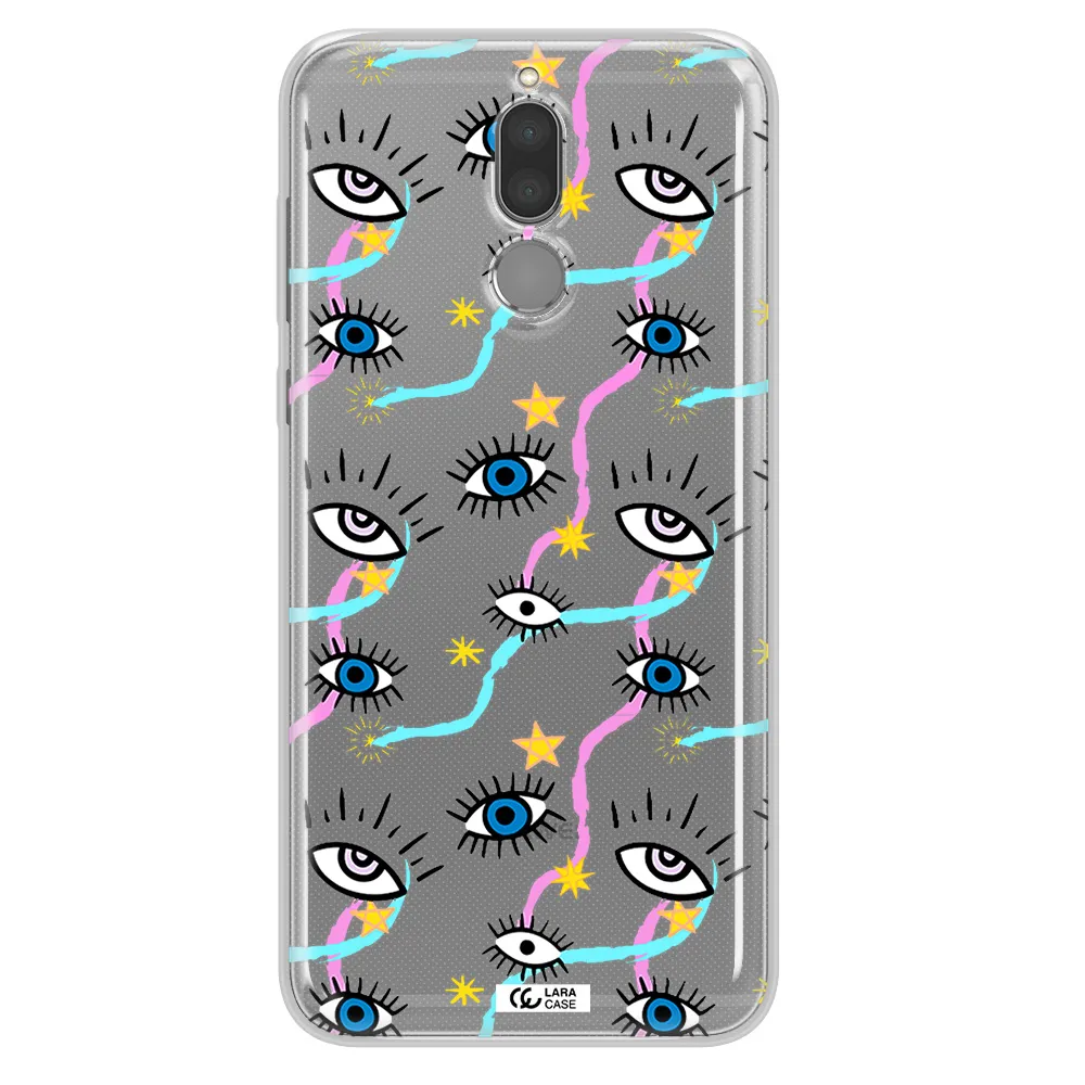 Eye And Ribbon Huawei Mate 10 Lite Clear TPU Case