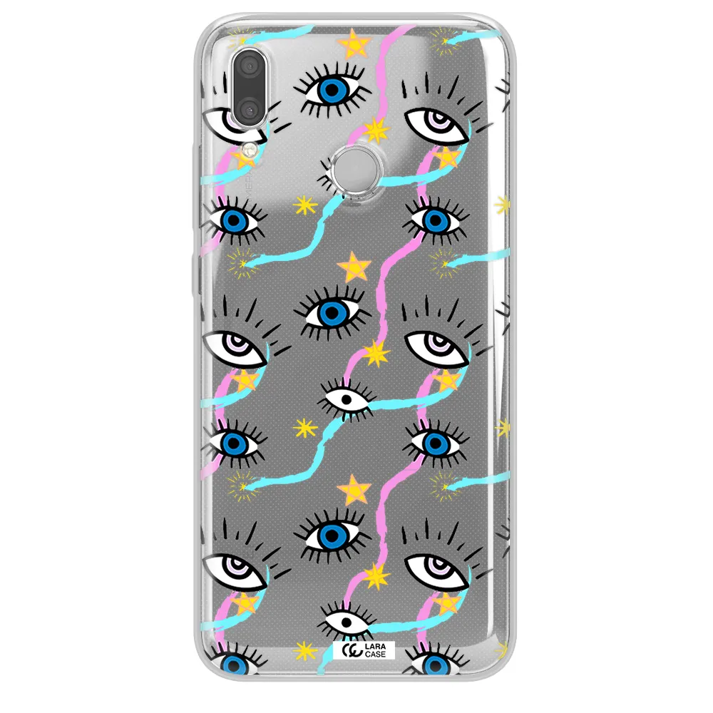 Eye And Ribbon Huawei P Smart 2019 Clear TPU Case