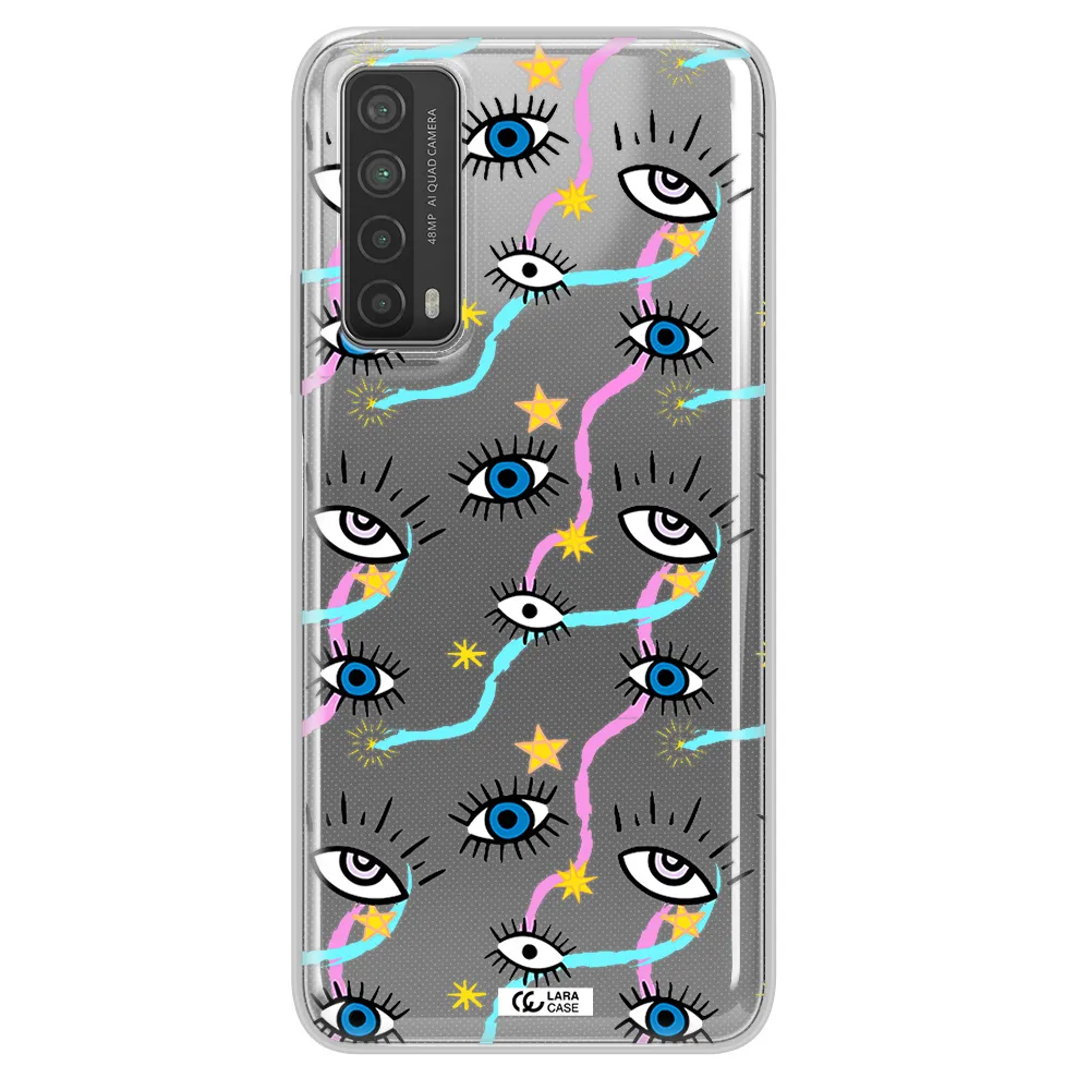 Eye And Ribbon Huawei P Smart 2021 Clear TPU Case