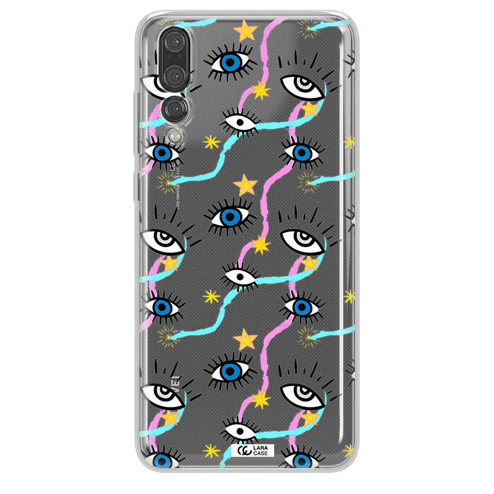Eye And Ribbon Huawei P20 Pro Clear TPU Case