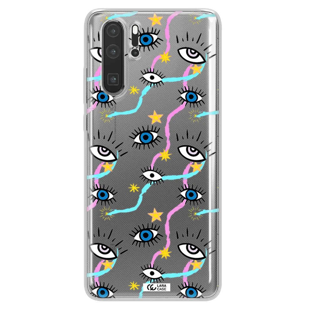 Eye And Ribbon Huawei P30 Pro Clear TPU Case