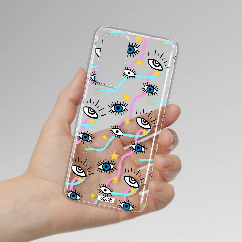 Eye And Ribbon Huawei P40 Clear TPU Case