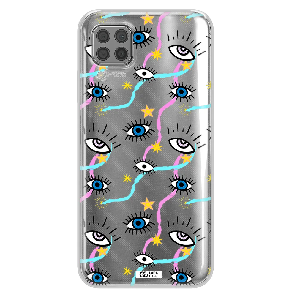 Eye And Ribbon Huawei P40 Lite Clear TPU Case