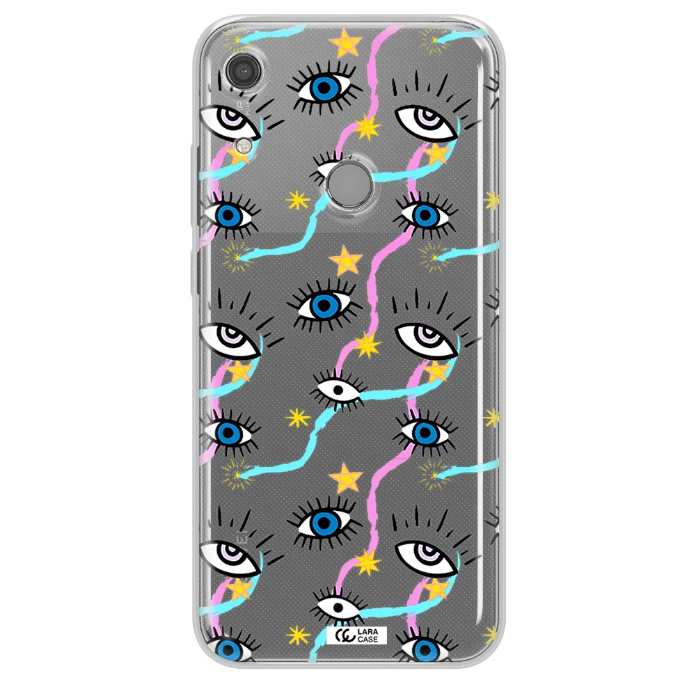 Eye And Ribbon Huawei Y6S Clear TPU Case