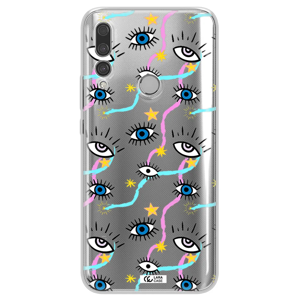 Eye And Ribbon Huawei Y9 Prime 2019 Clear TPU Case