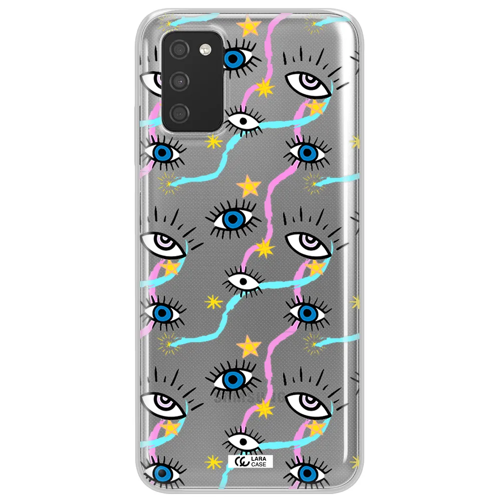 Eye And Ribbon Samsung A03S Clear TPU Case
