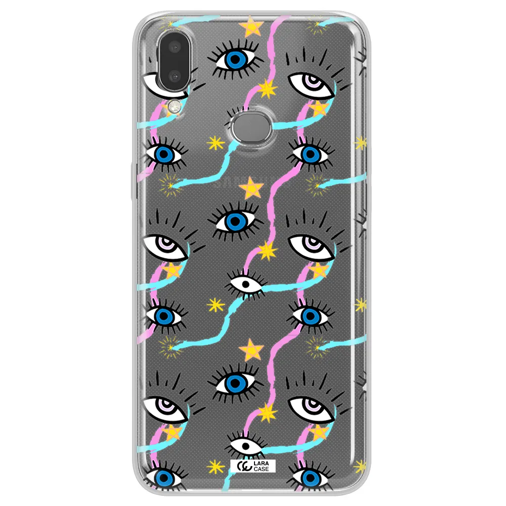 Eye And Ribbon Samsung A10S Clear TPU Case