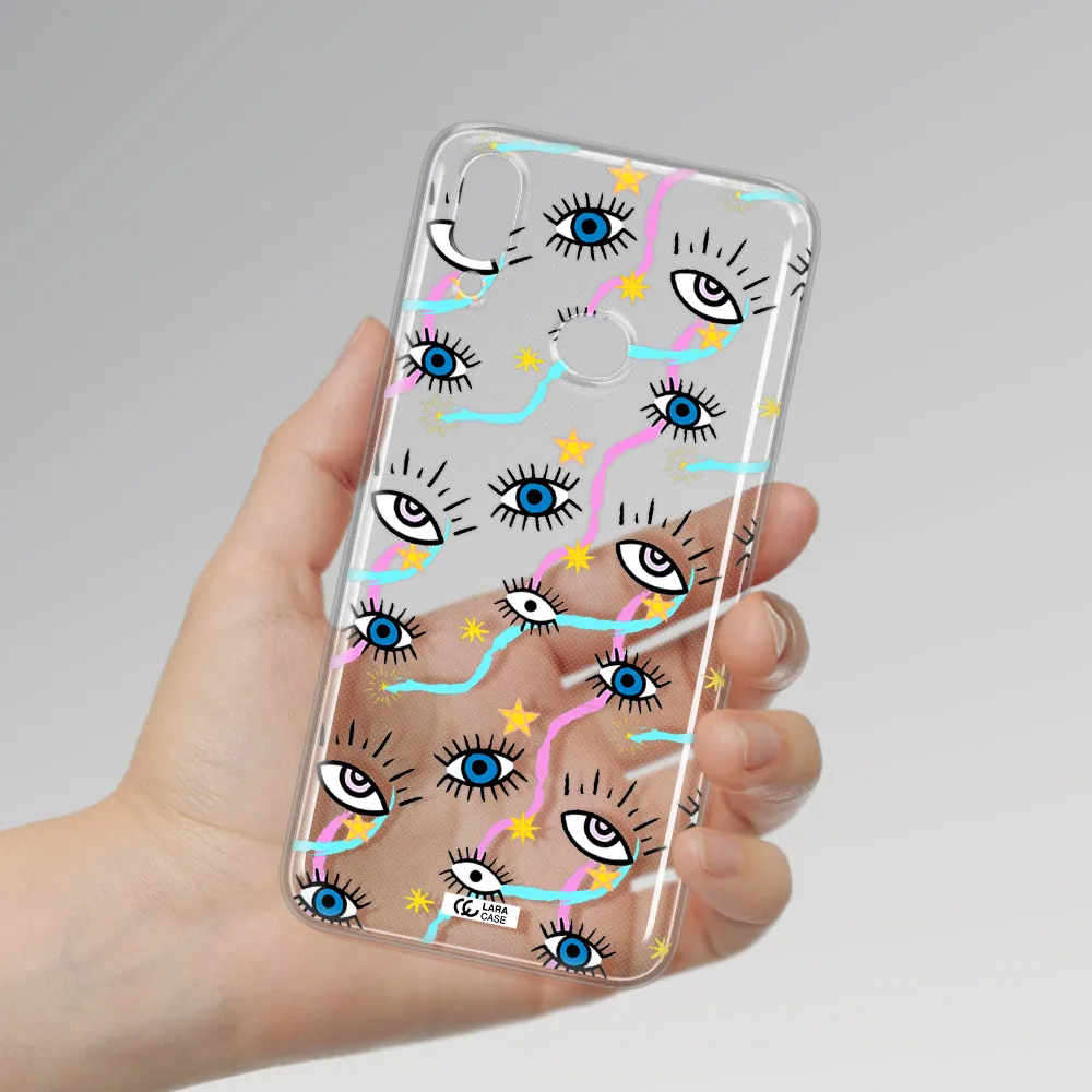 Eye And Ribbon Samsung A10S Clear TPU Case