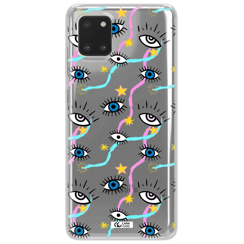Eye And Ribbon Samsung Note 10 Lite Clear TPU Case