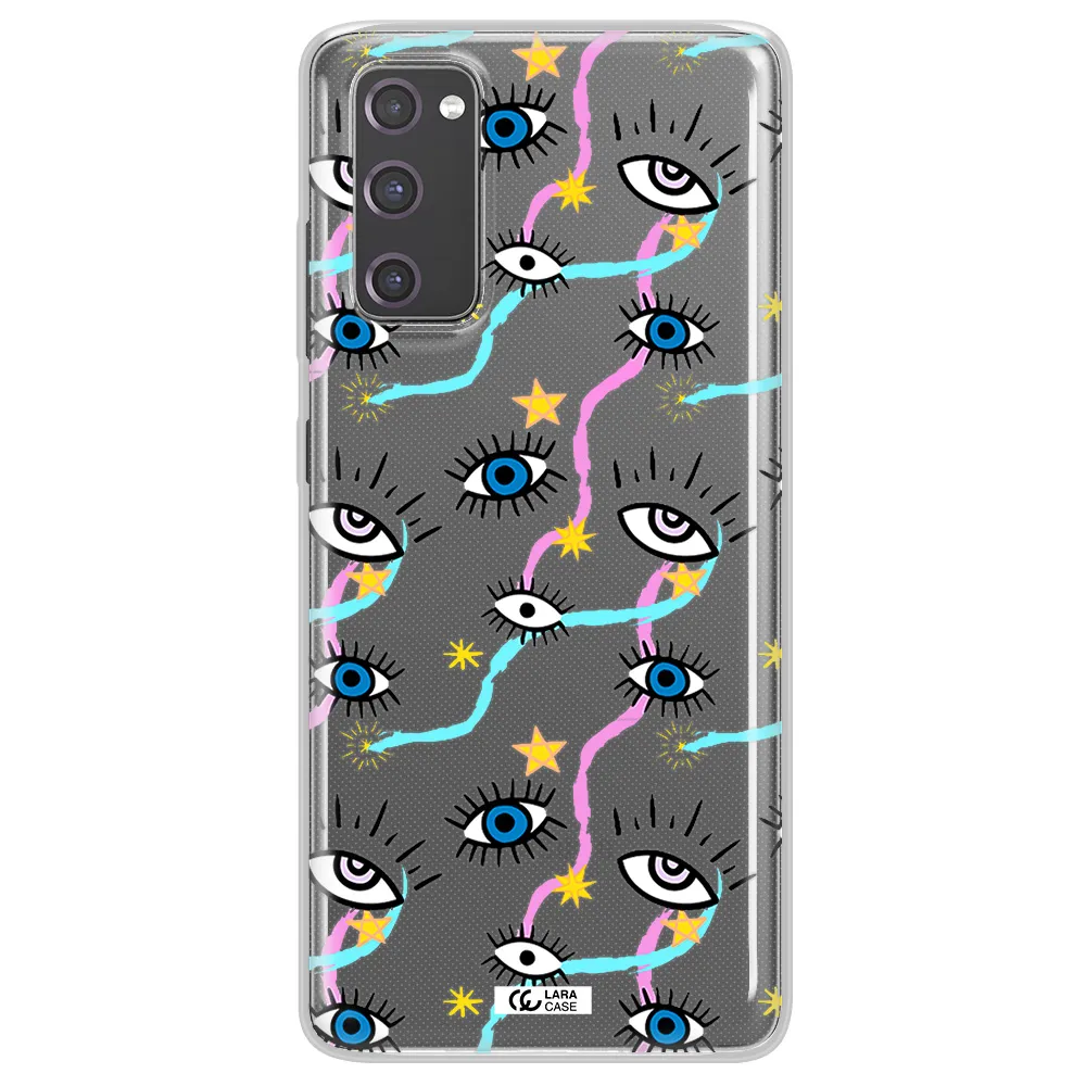 Eye And Ribbon Samsung S20 Fe Clear TPU Case