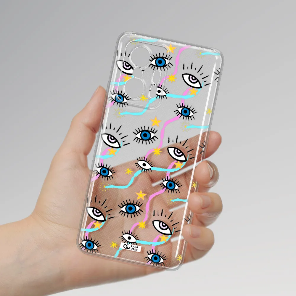 Eye And Ribbon Xiaomi 11T Pro Clear Tpu Case