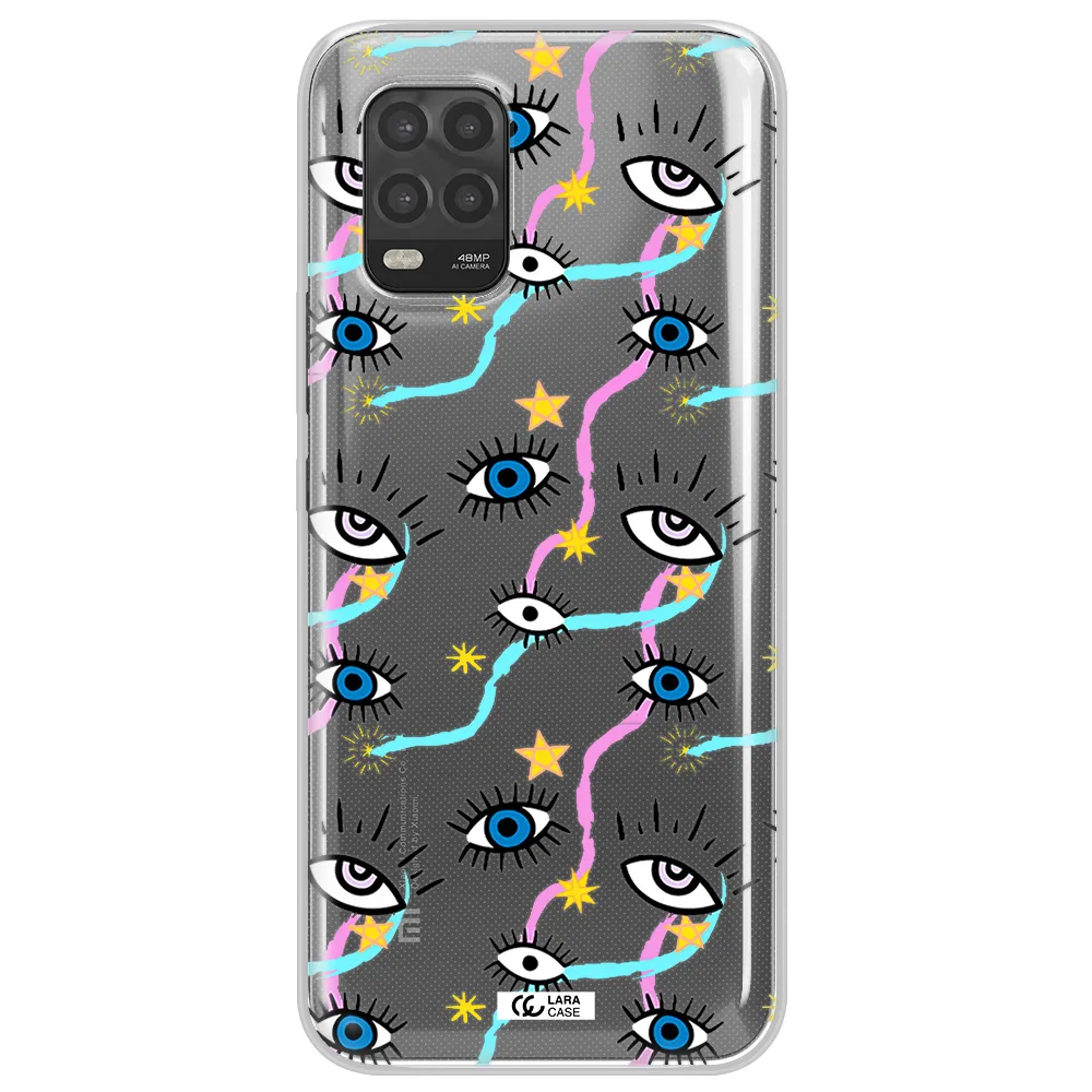 Eye And Ribbon Xiaomi Mi 10 Lite Clear TPU Case