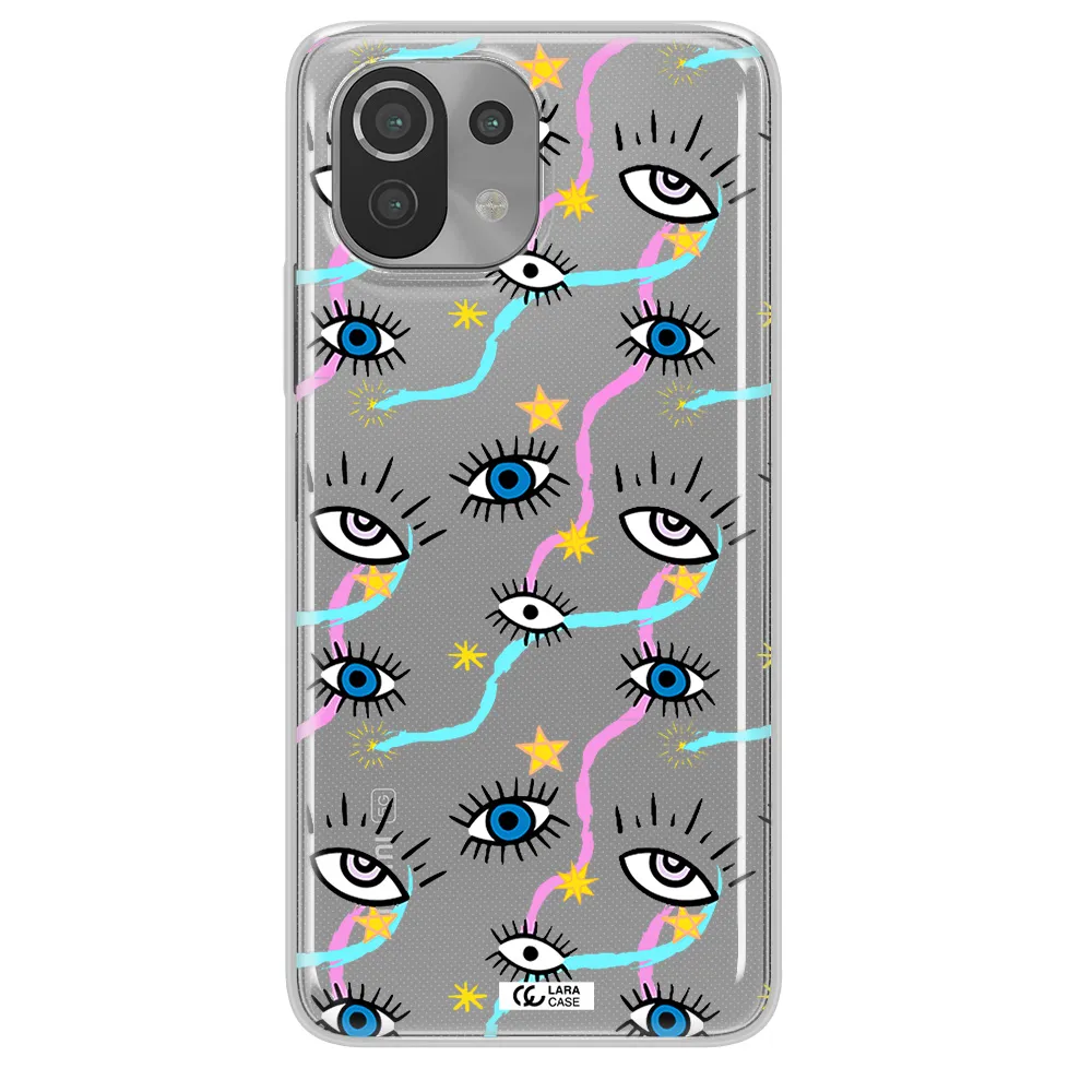 Eye And Ribbon Xiaomi Mi 11 Lite Clear TPU Case