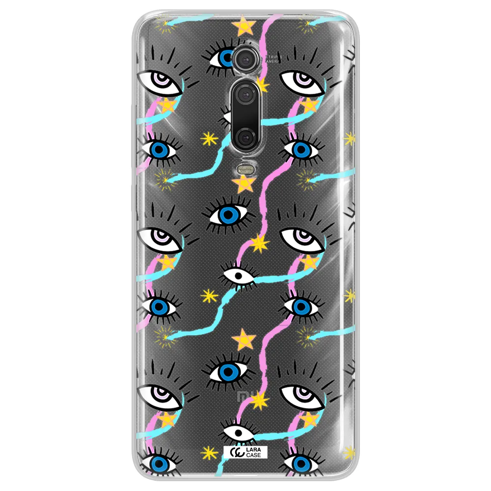 Eye And Ribbon Xiaomi Mi 9T Clear TPU Case