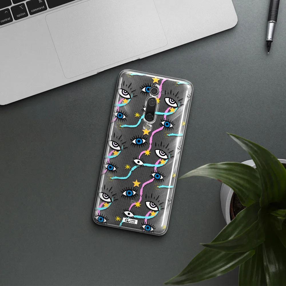 Eye And Ribbon Xiaomi Mi 9T Clear TPU Case