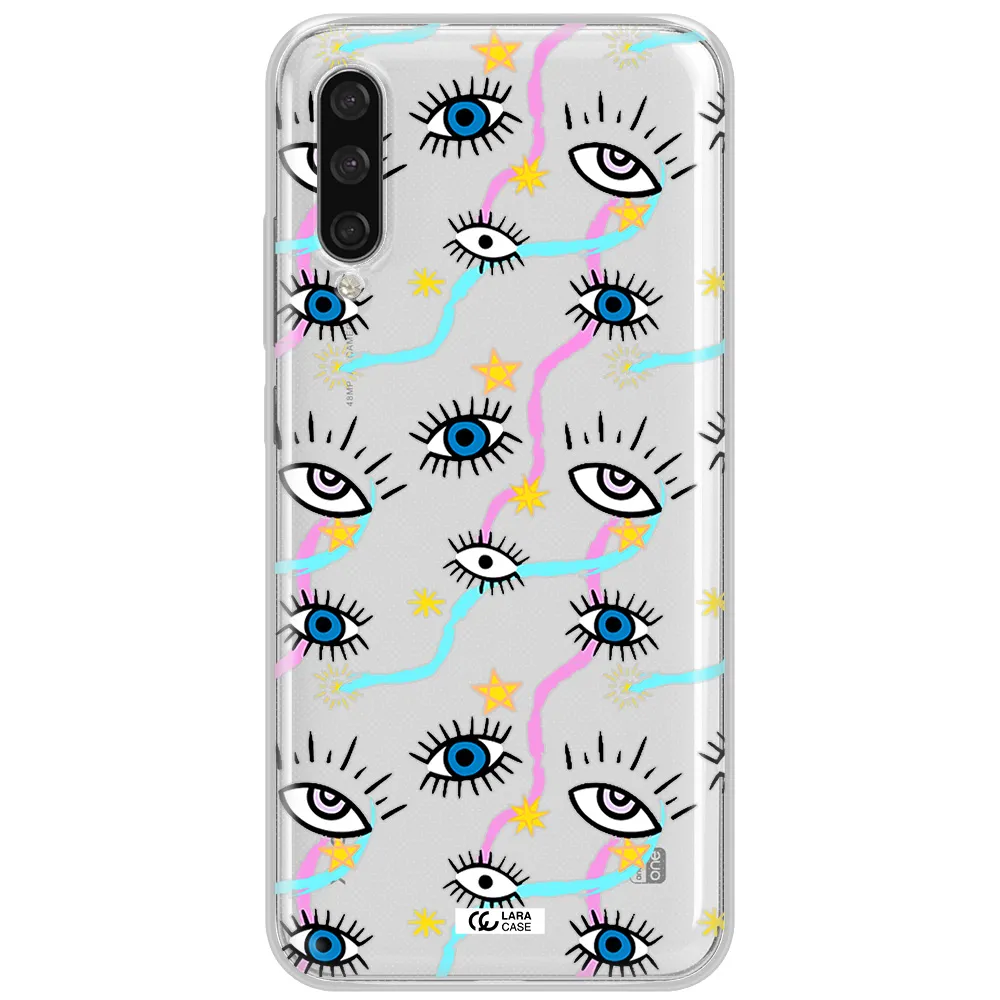 Eye And Ribbon Xiaomi Mi A3 Clear Tpu Case