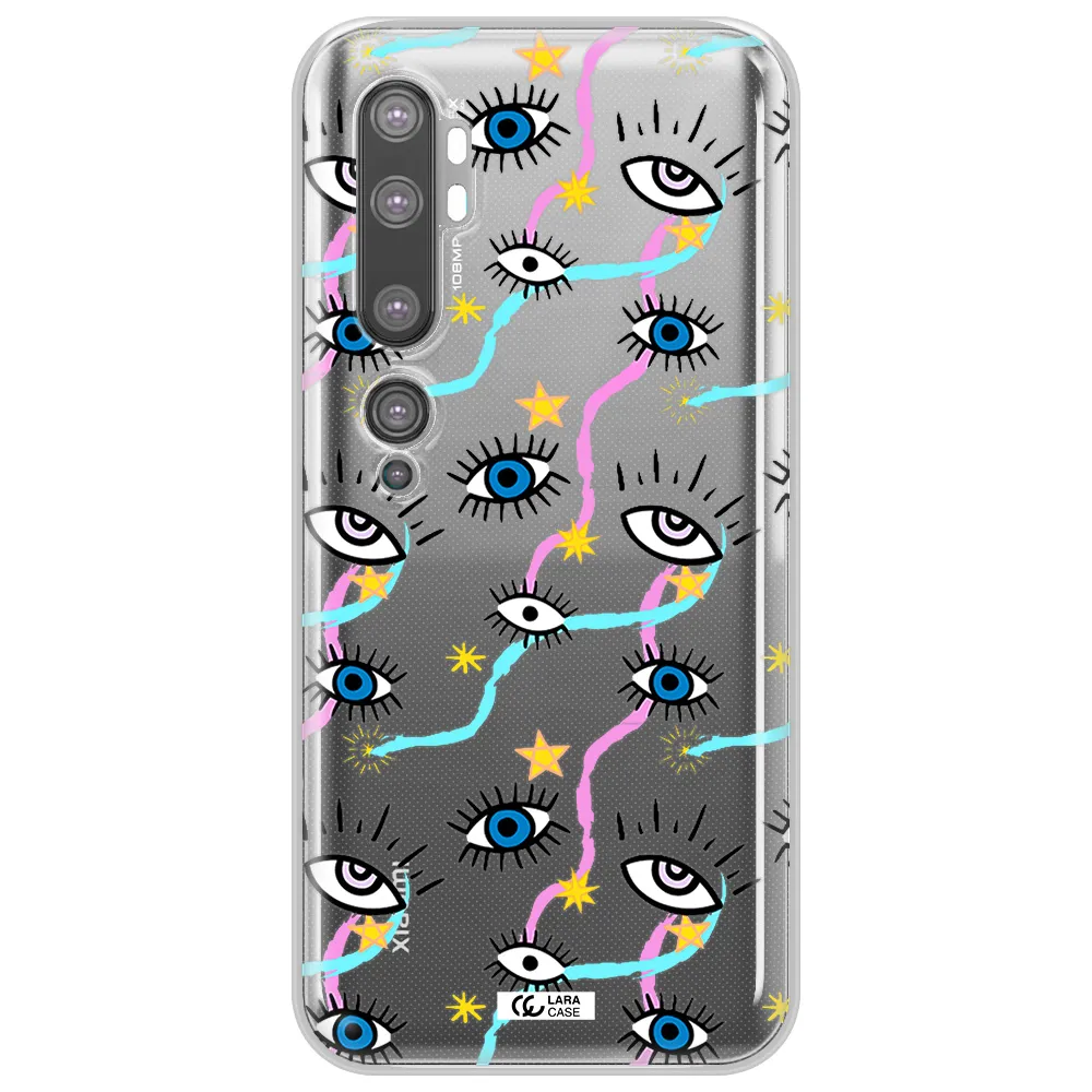 Eye And Ribbon Xiaomi Mi Note 10 Clear TPU Case