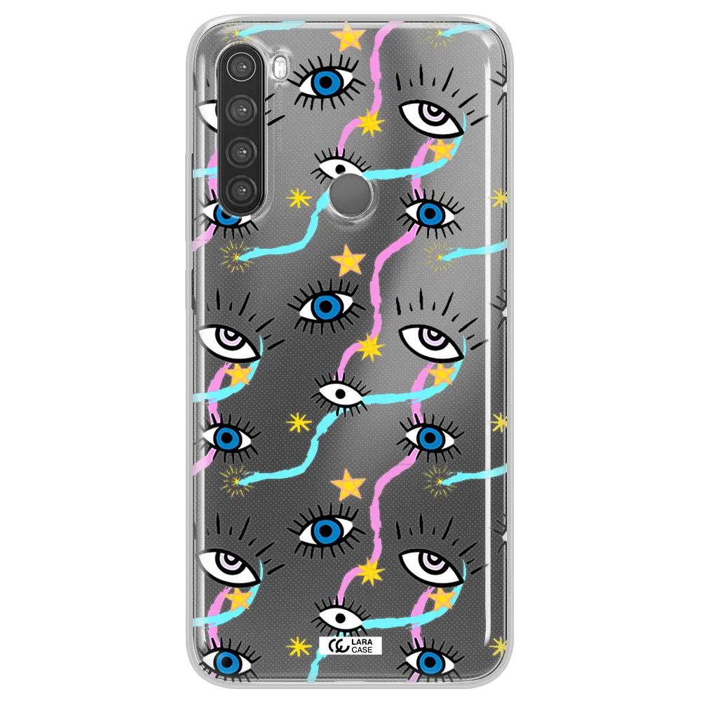 Eye And Ribbon Xiaomi Note 8 Clear TPU Case