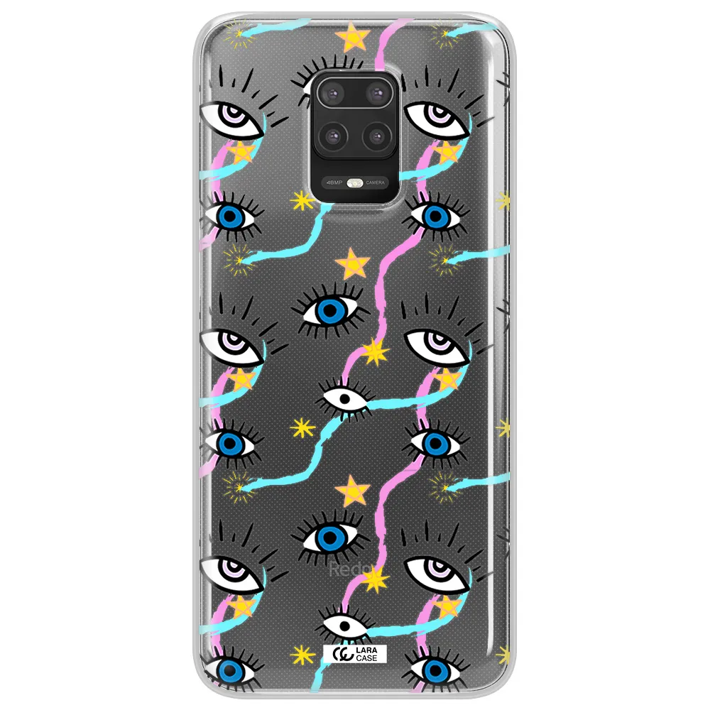 Eye And Ribbon Xiaomi Note 9S Clear TPU Case