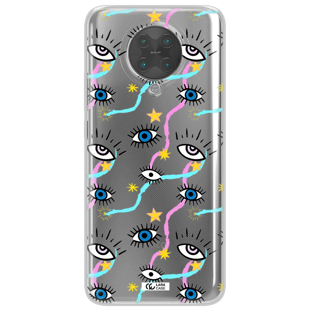 Eye And Ribbon Xiaomi Poco F2 Pro Clear TPU Case