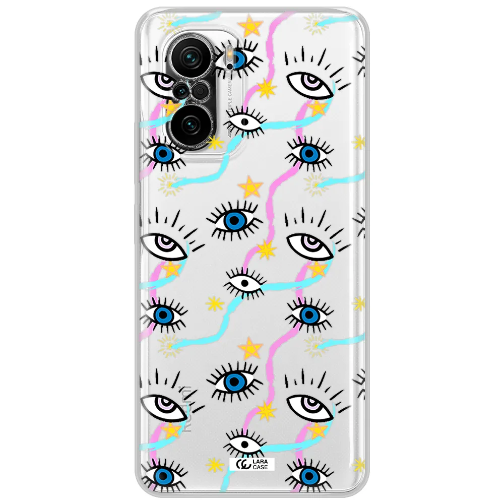 Eye And Ribbon Xiaomi Poco F3 Clear Tpu Case