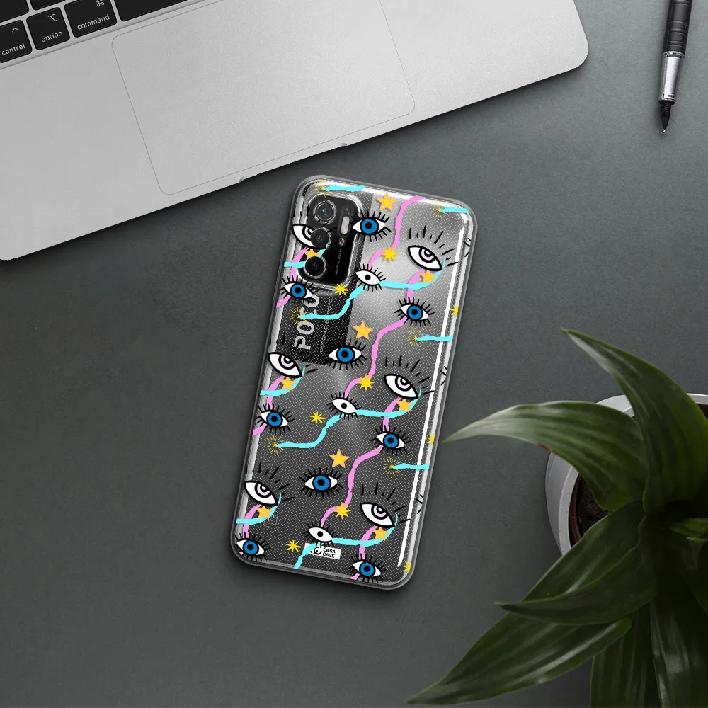 Eye And Ribbon Xiaomi Poco M4 Pro 5G Clear Tpu Case