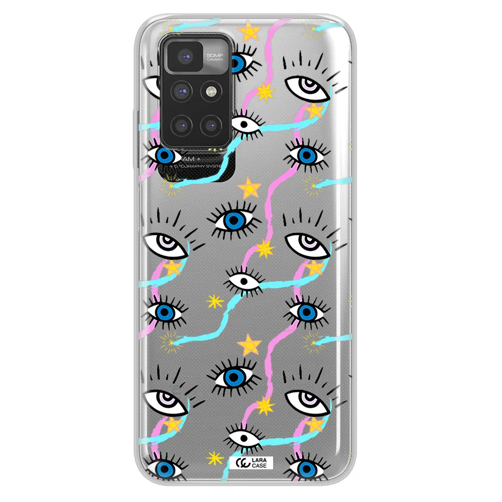 Eye And Ribbon Xiaomi Redmi 10 Clear TPU Case