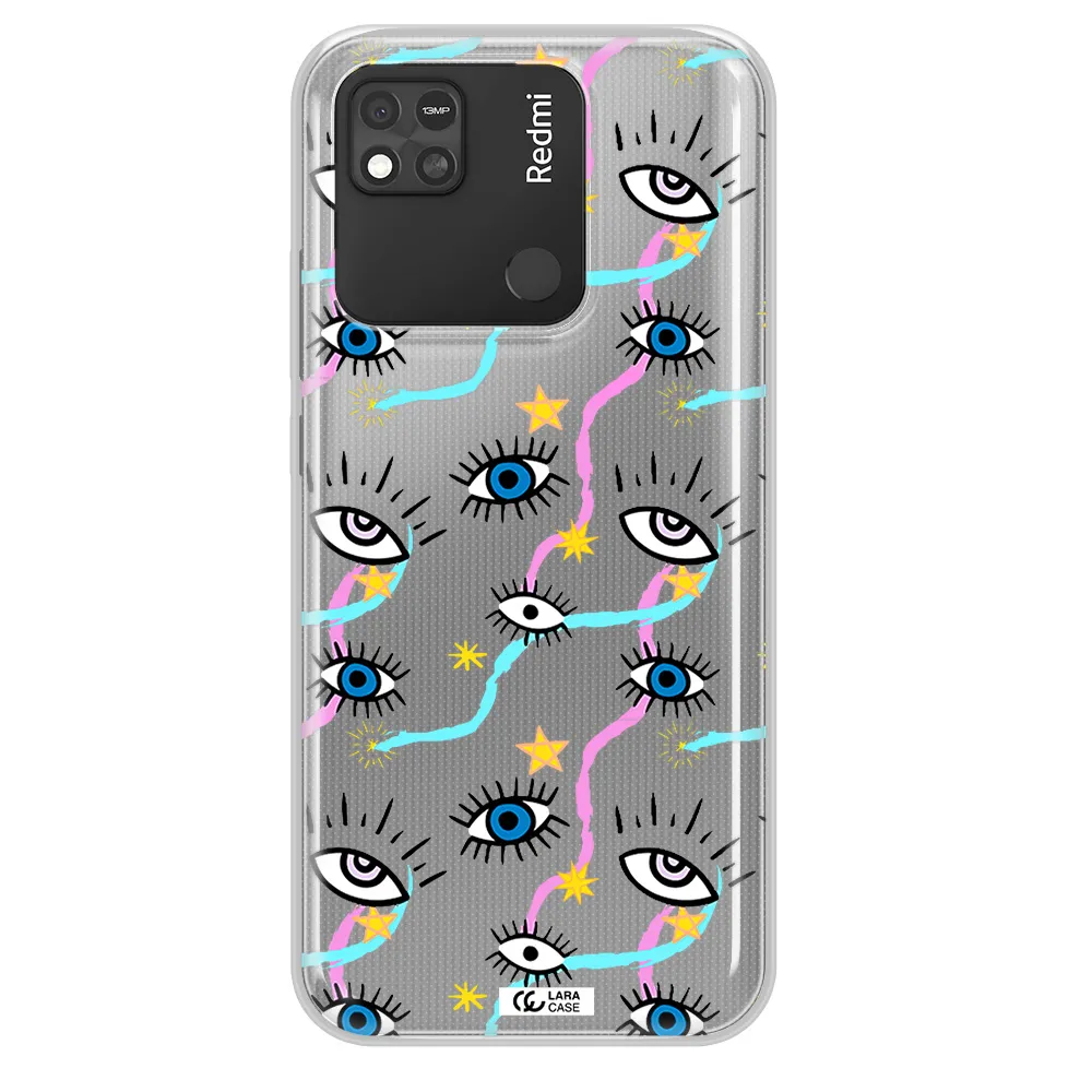 Eye And Ribbon Xiaomi Redmi 10A Clear TPU Case