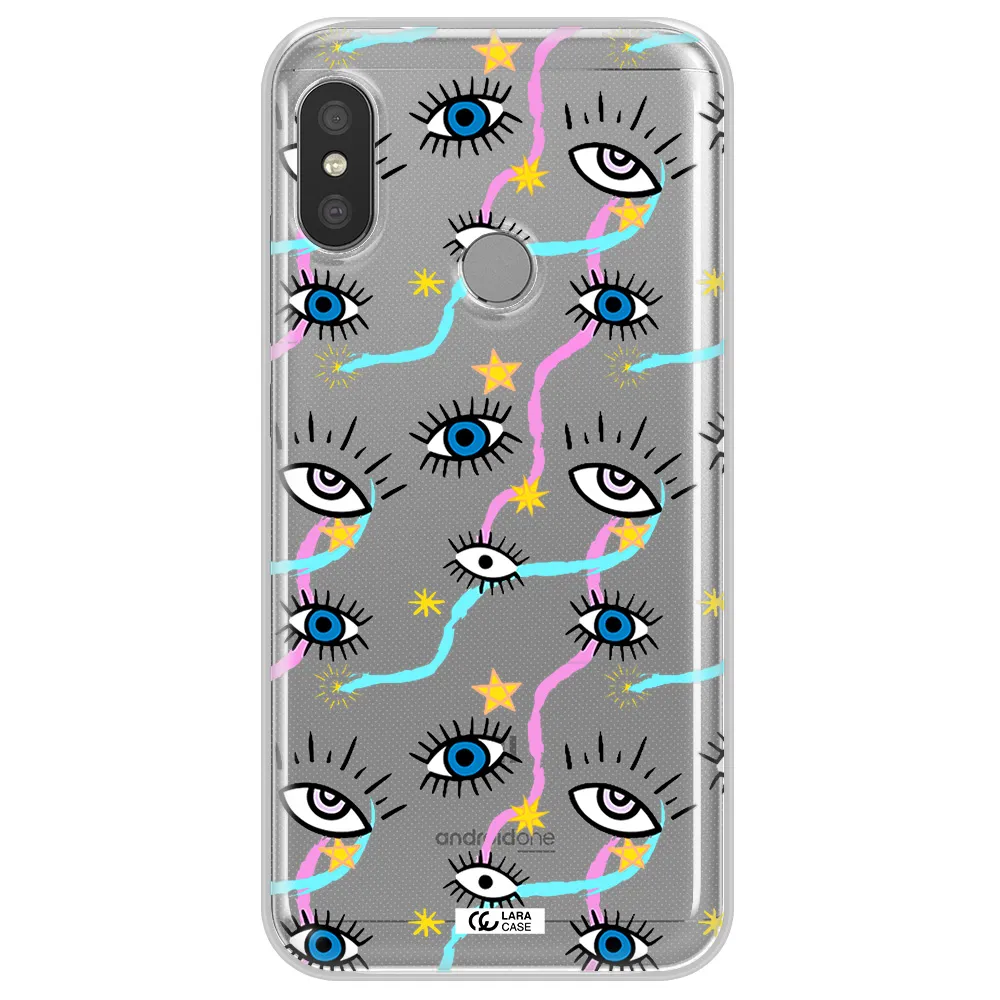 Eye And Ribbon Xiaomi Redmi 6 Pro Clear TPU Case