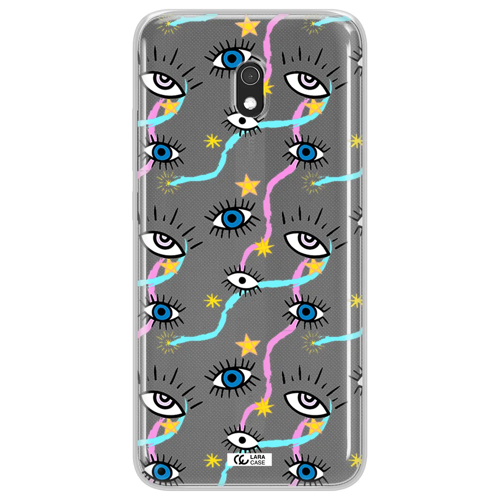 Eye And Ribbon Xiaomi Redmi 8A Clear TPU Case