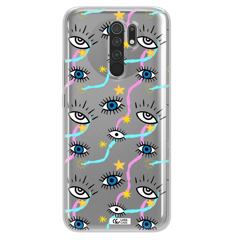 Eye And Ribbon Xiaomi Redmi 9 Clear TPU Case