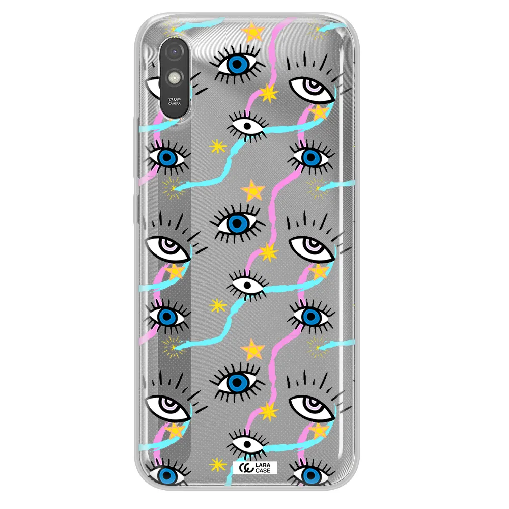 Eye And Ribbon Xiaomi Redmi 9A Clear TPU Case