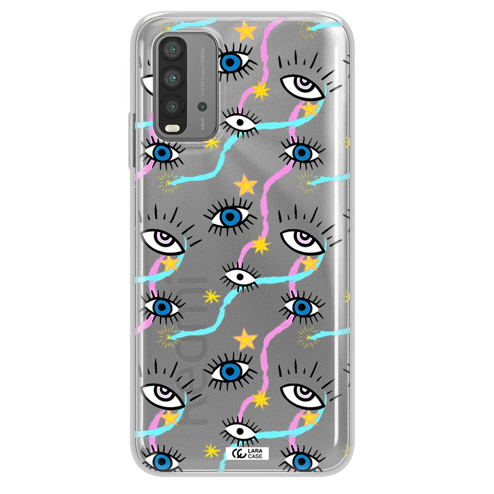 Eye And Ribbon Xiaomi Redmi 9T Clear TPU Case