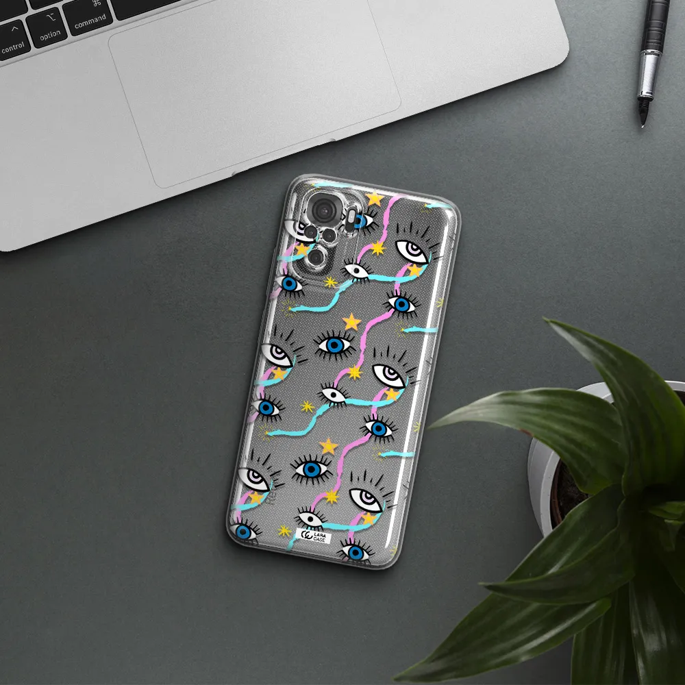 Eye And Ribbon Xiaomi Redmi Note 10S Clear Tpu Case