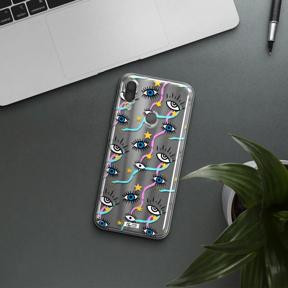 Eye And Ribbon Xiaomi Redmi Note 7 Clear TPU Case