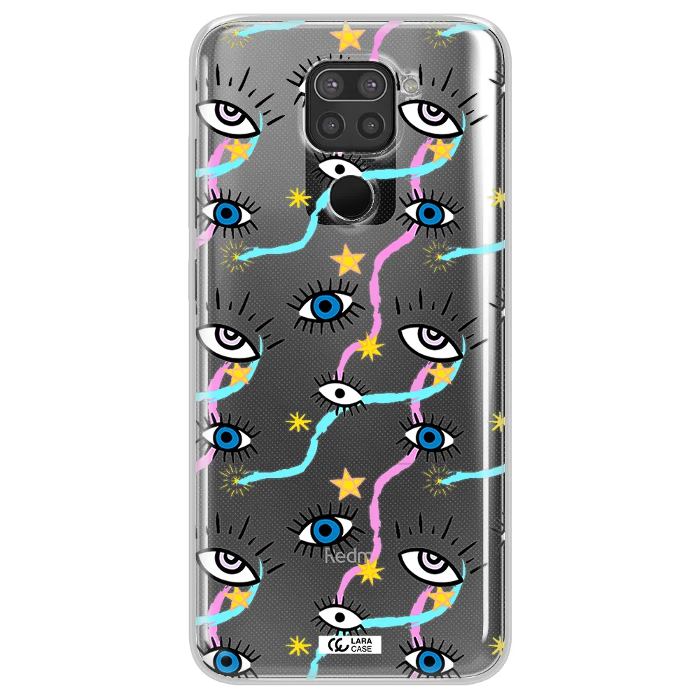 Eye And Ribbon Xiaomi Redmi Note 9 Clear TPU Case