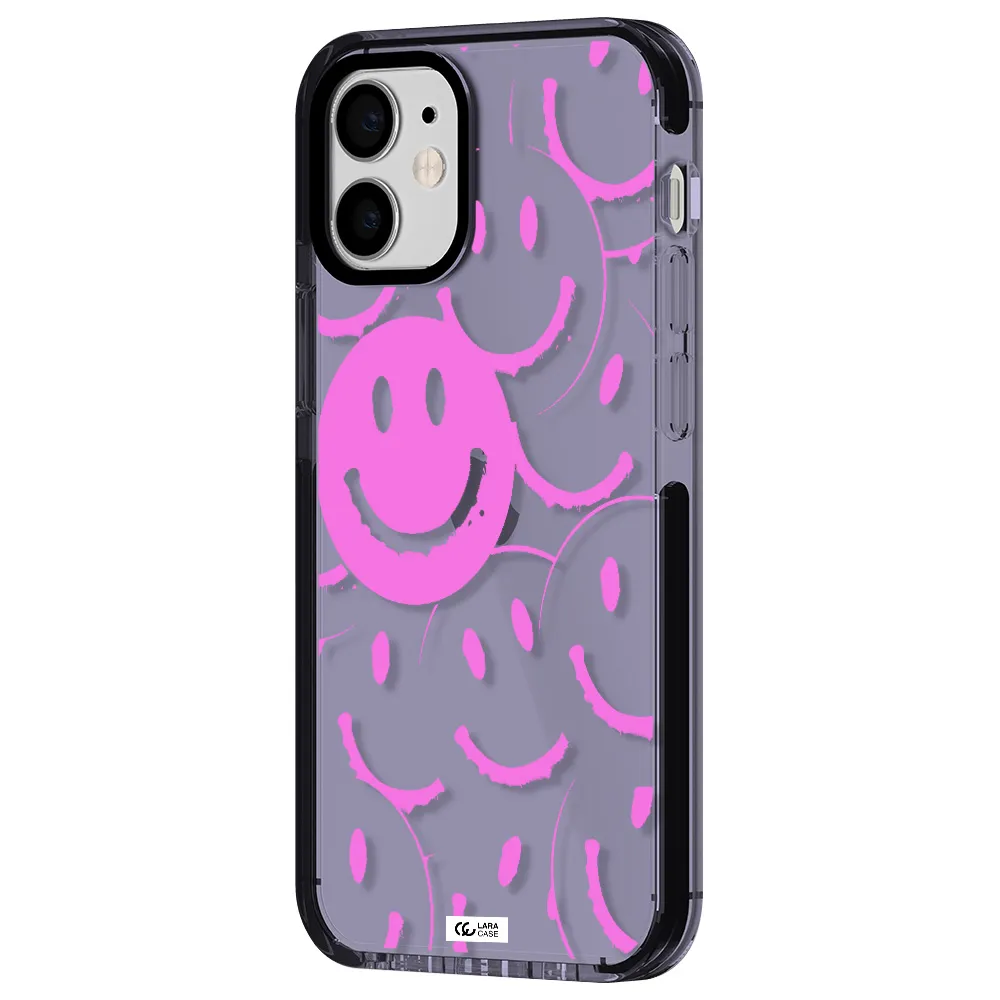 Smile Purple Apple iPhone 12 mini impact Lilac Case