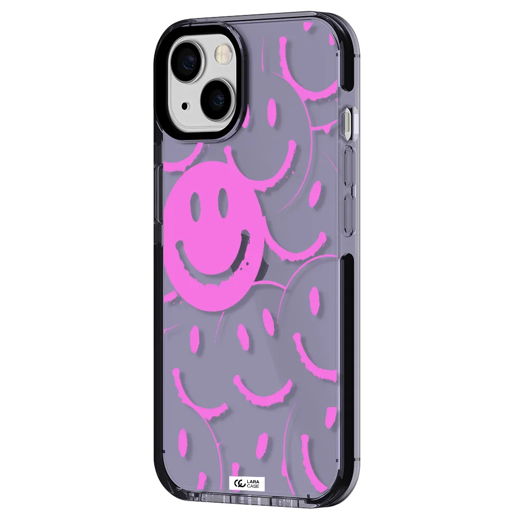 Smile Purple Apple iPhone 13 impact Lilac Case