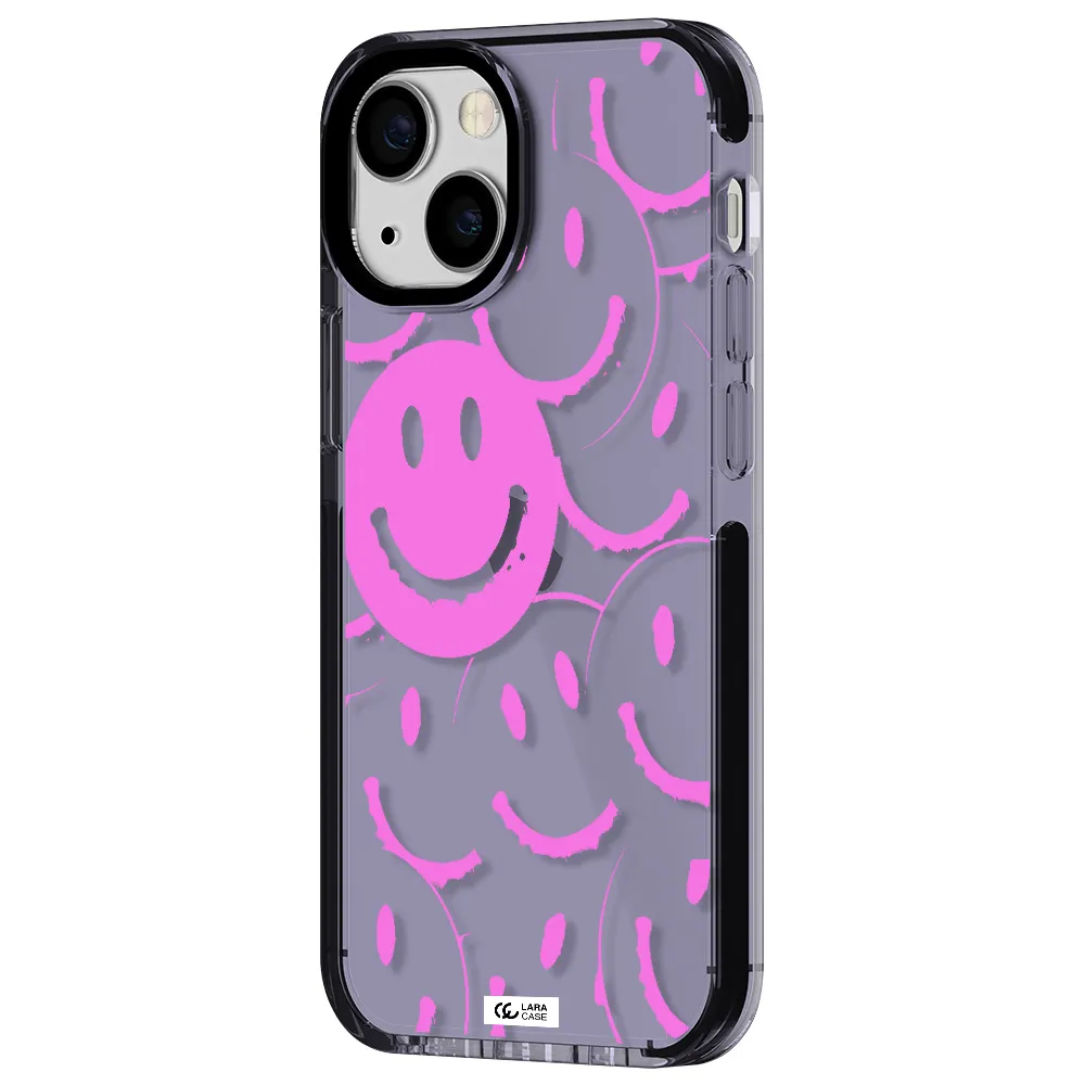 Smile Purple Apple iPhone 13 mini impact Lilac Case