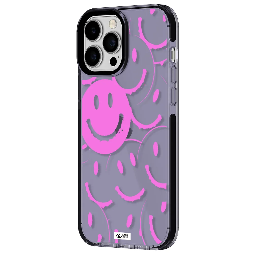 Smile Purple Apple iPhone 13 Pro Max impact Lilac Case