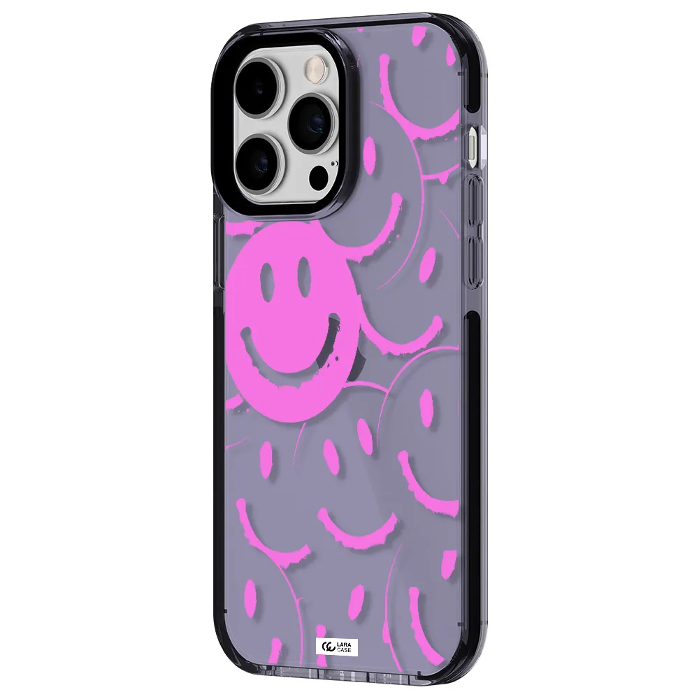 Smile Purple Apple iPhone 15 Pro Max impact Lilac Case